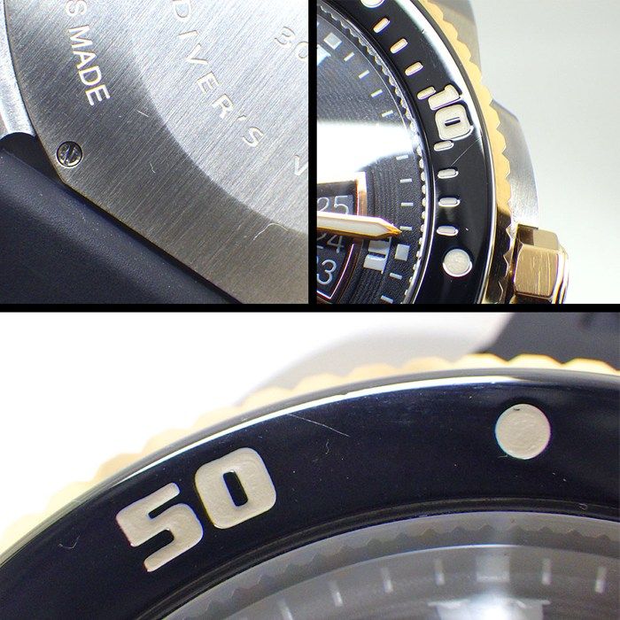 カルティエ Cartier 腕時計 カリブル ダイバー W7100055 ブラック文字