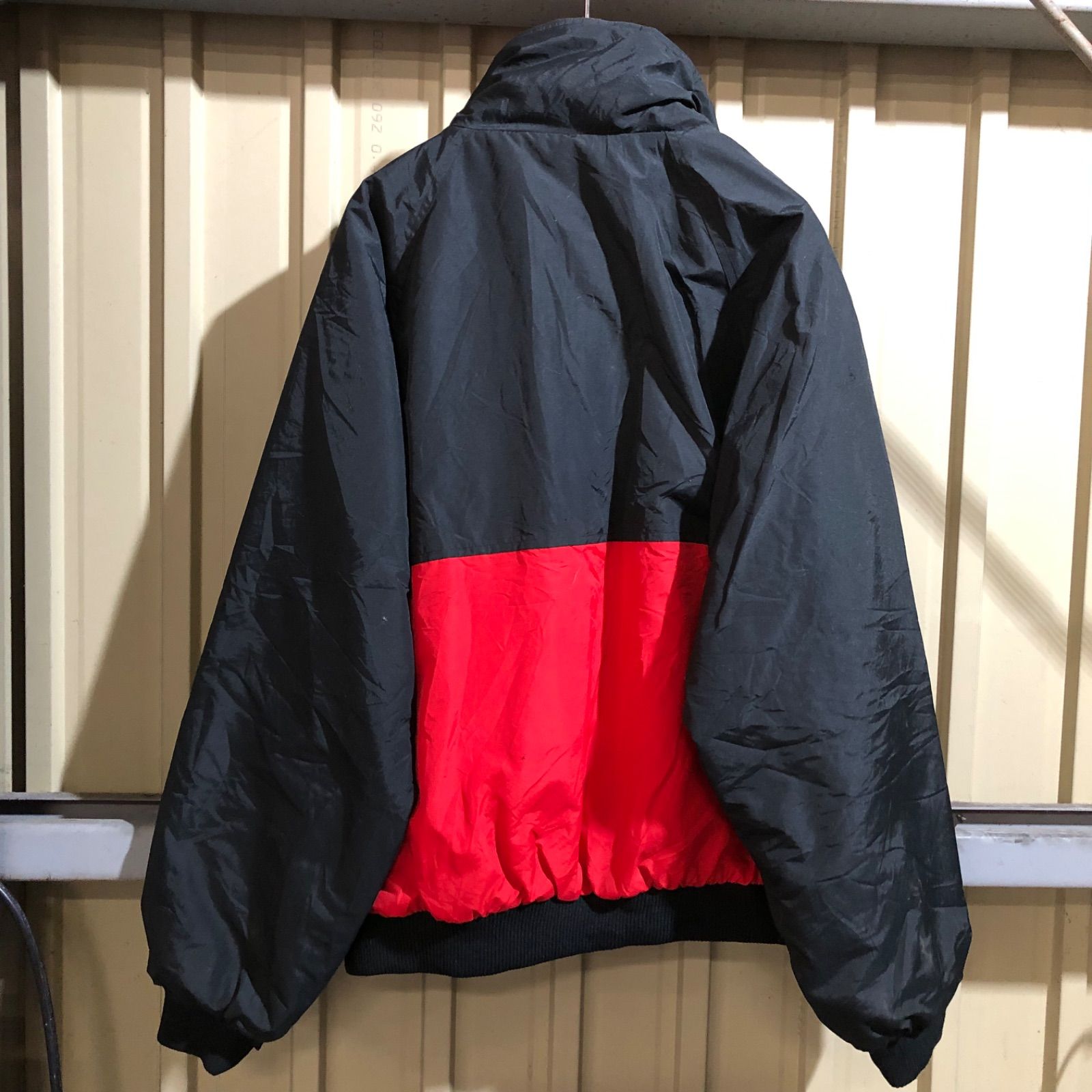 1274 WearGuard ナイロンジャケット レッド ブラック L ウェアガード 