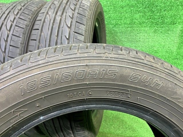 自動車 ○2023年製○ダンロップ EC202L 185/60R15 4本セット