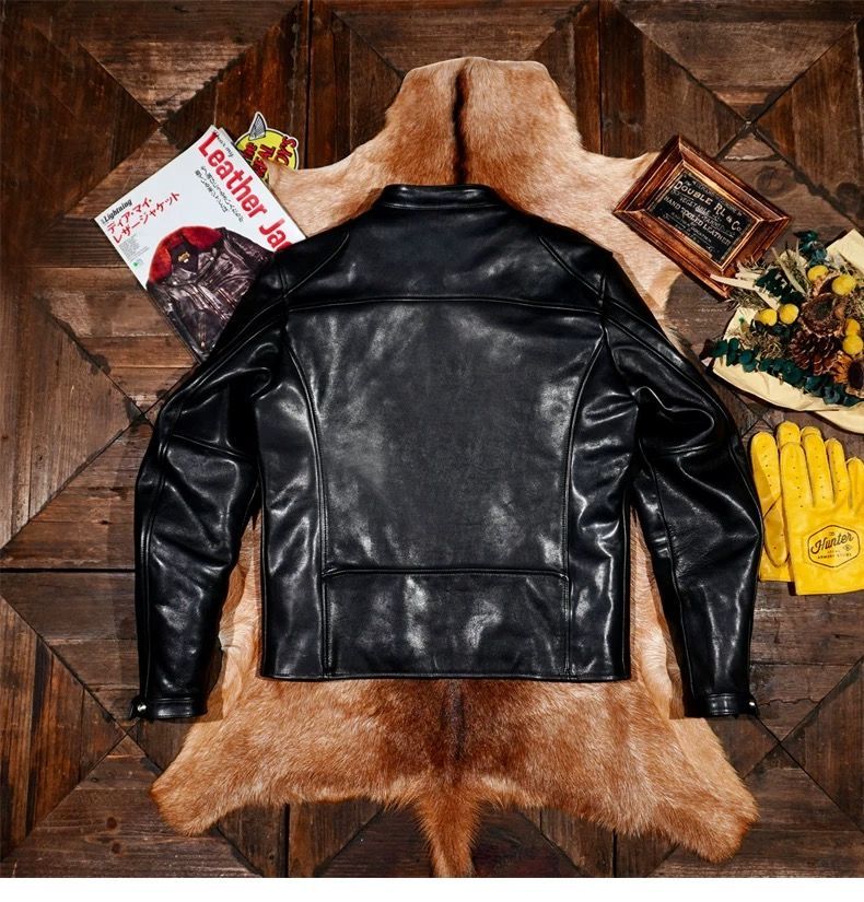 新品未使用 h高品質 1.5mm厚 頭層馬革 ホースハイド 本革 レザー