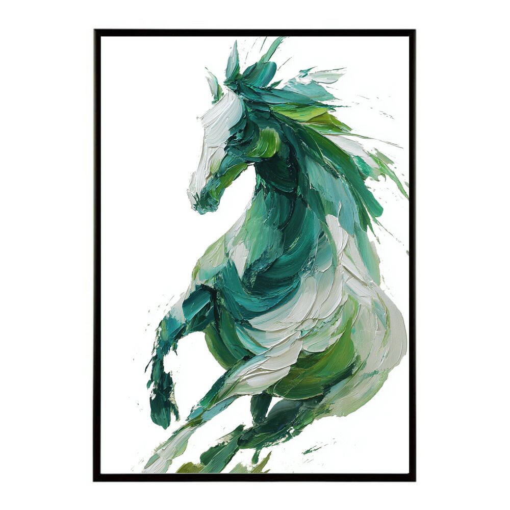 【新品】SIMRIDE アートポスター（超大型A1サイズ）約84cm A1サイズ（約59x84cm）】【lm-poster-5815】【フレーム付き】ホース