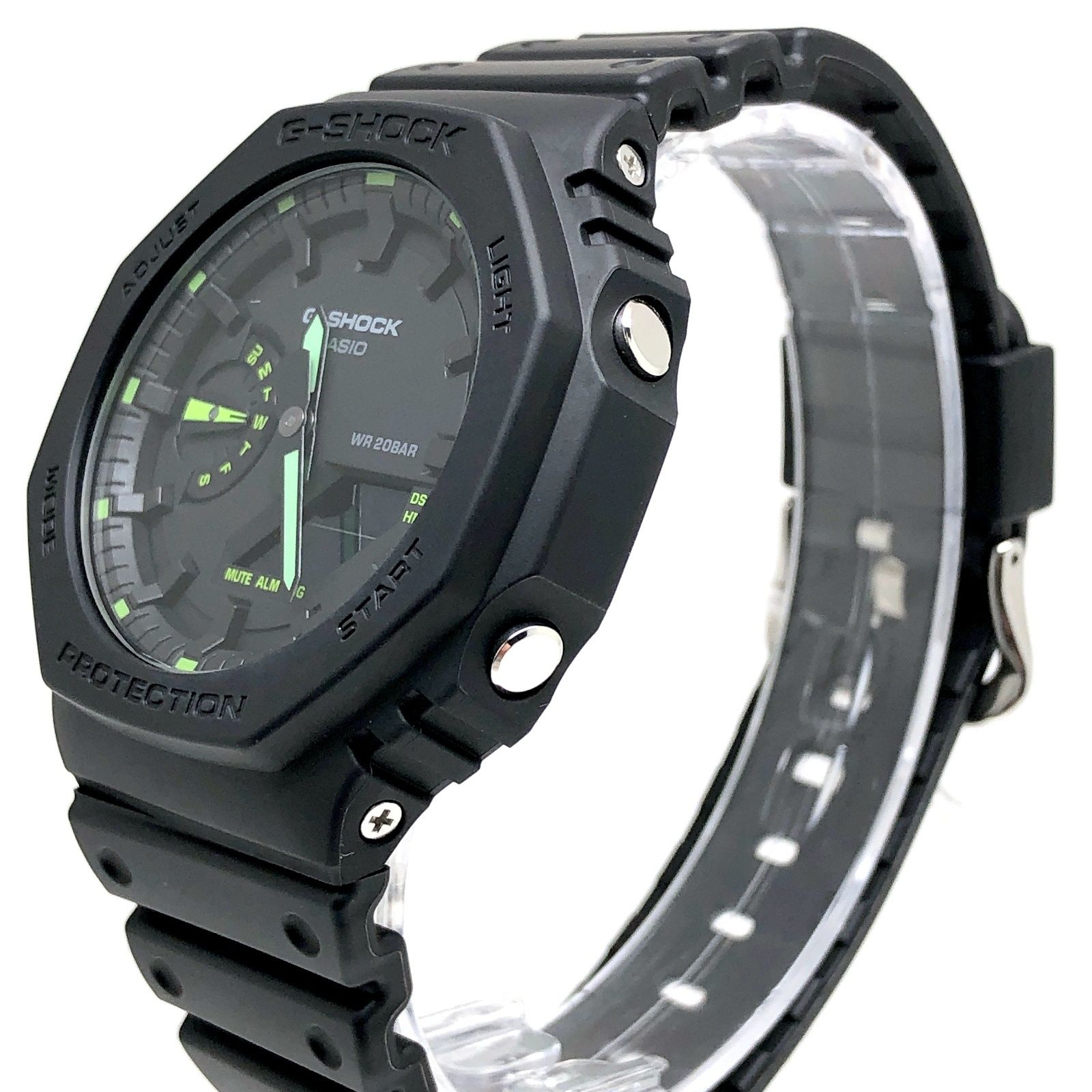 G-SHOCK ジーショック GA-2100-1A3 NEON ACCENT オクタゴン カシオーク 