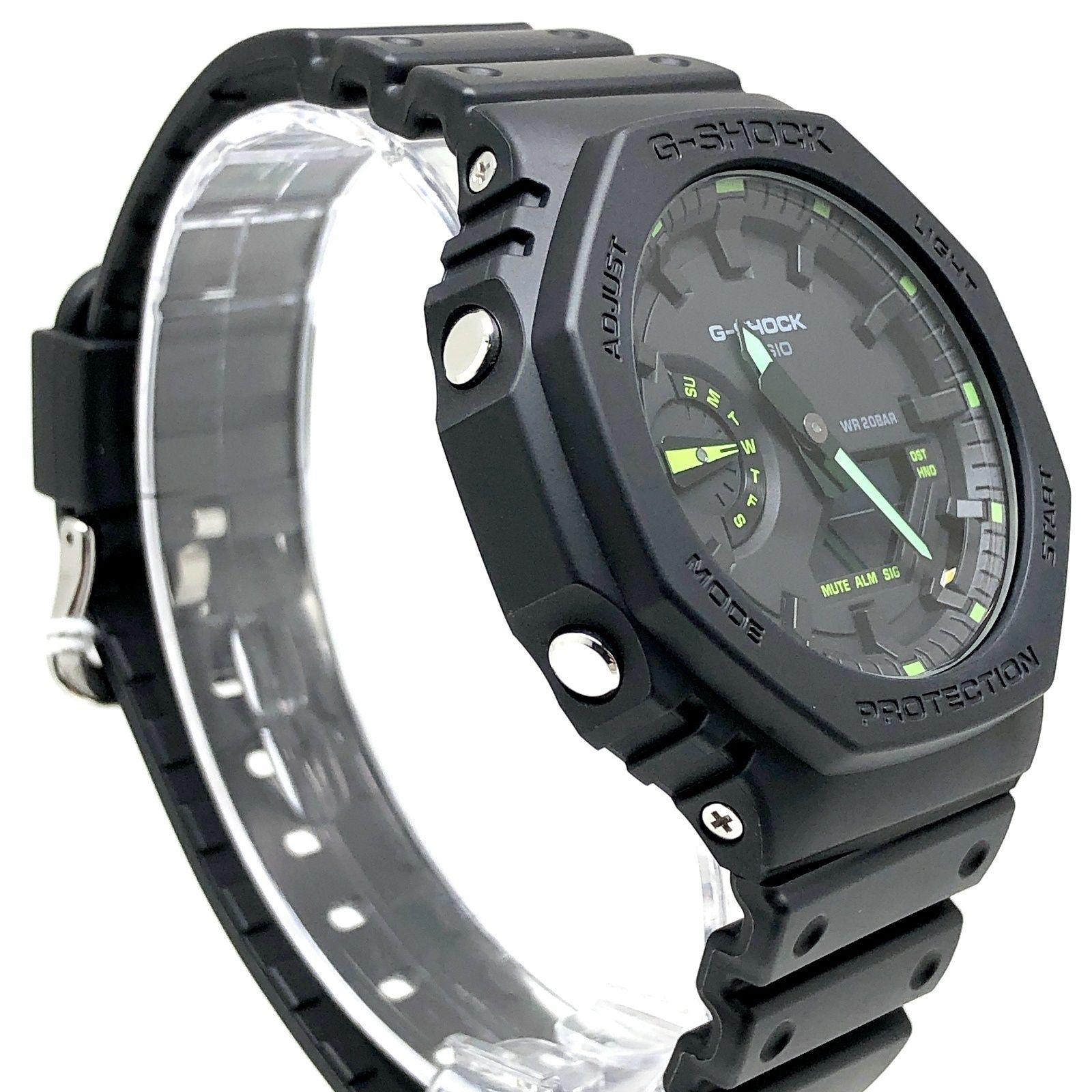 G-SHOCK ジーショック GA-2100-1A3 NEON ACCENT オクタゴン カシオーク 