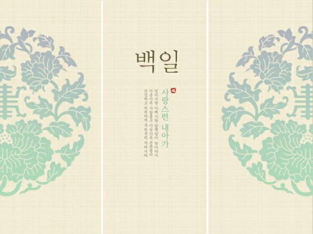 韓国100日のお誕生日用 屏風の様な背景幕・願い□tolback-16-s【ギフト
