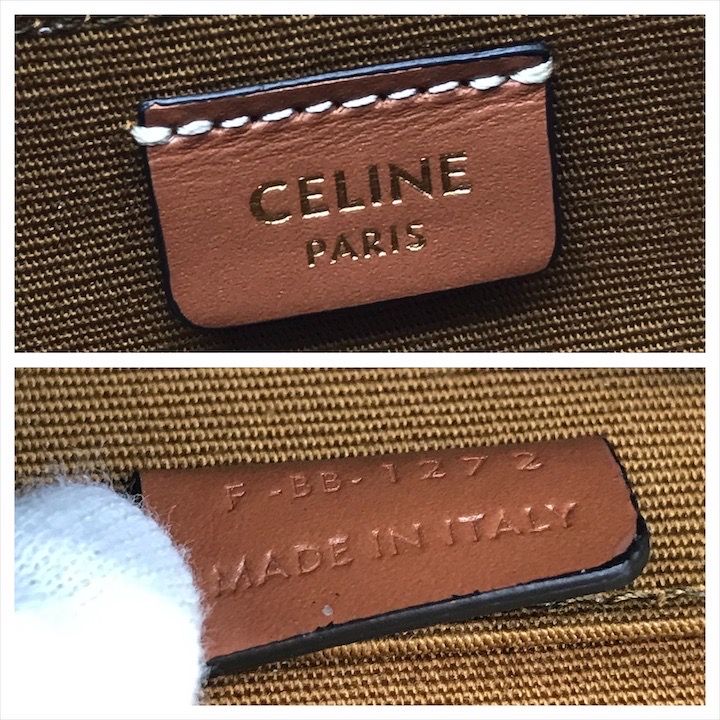 新品未使用品 CELINE セリーヌ マカダム 刺繡 トリオンフ 限定販売
