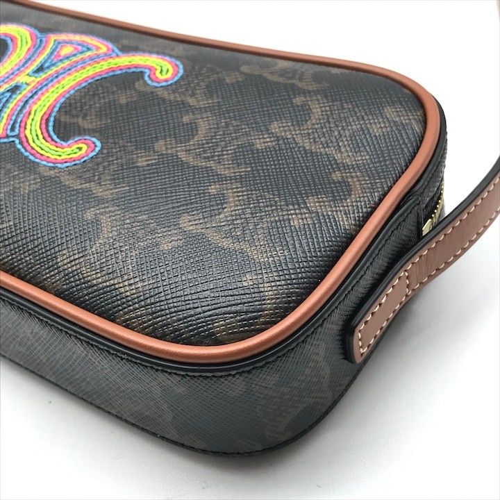 新品未使用品 CELINE セリーヌ マカダム 刺繡 トリオンフ 限定販売