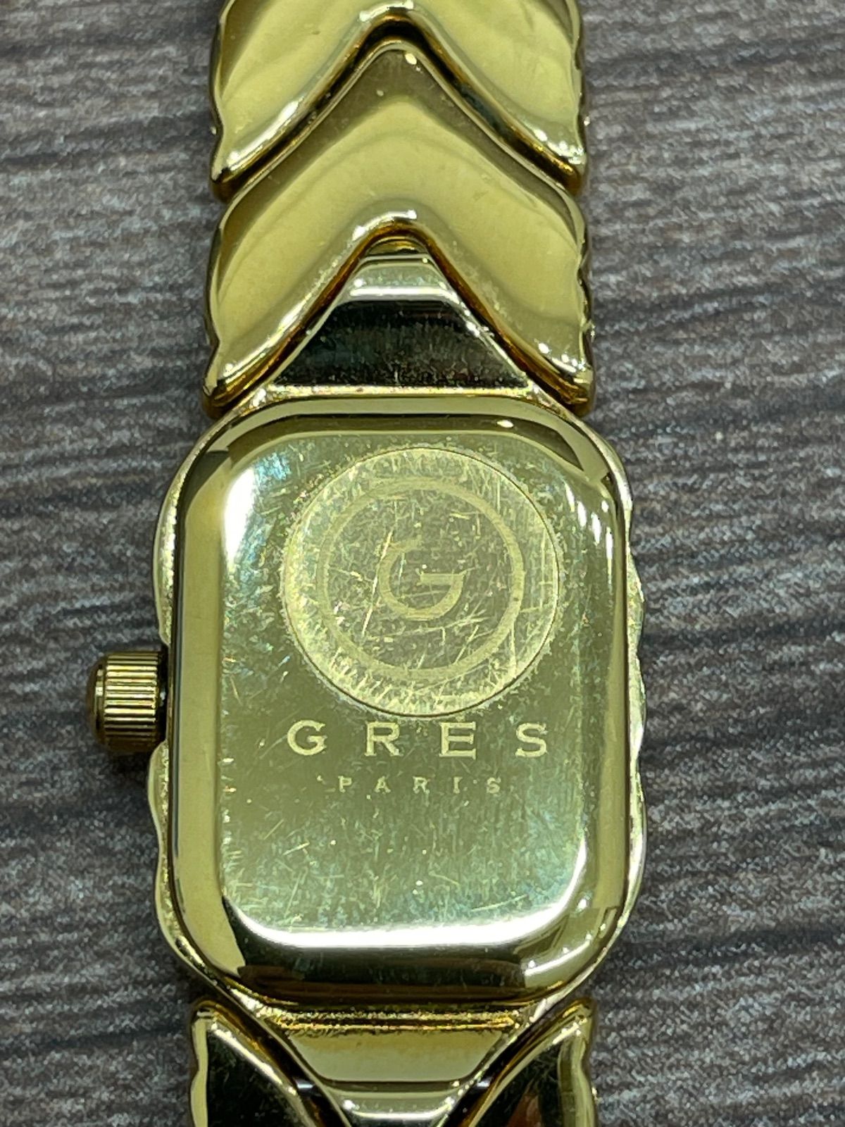◎ GRES（グレ）1Pダイヤ付き ブレスウォッチ - メルカリ