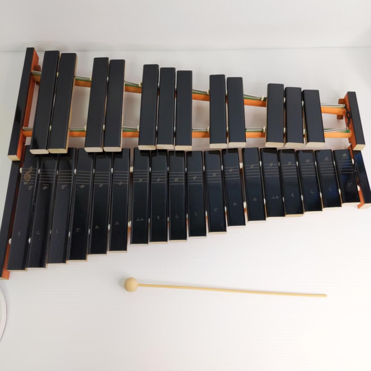 ⭐︎美品⭐︎YAMAHA ヤマハ　卓上木琴　No.185 マレット2本セット 中古品】ヤマハ 卓上木琴 もっきん 185 マレット欠け 〇YR-54417〇