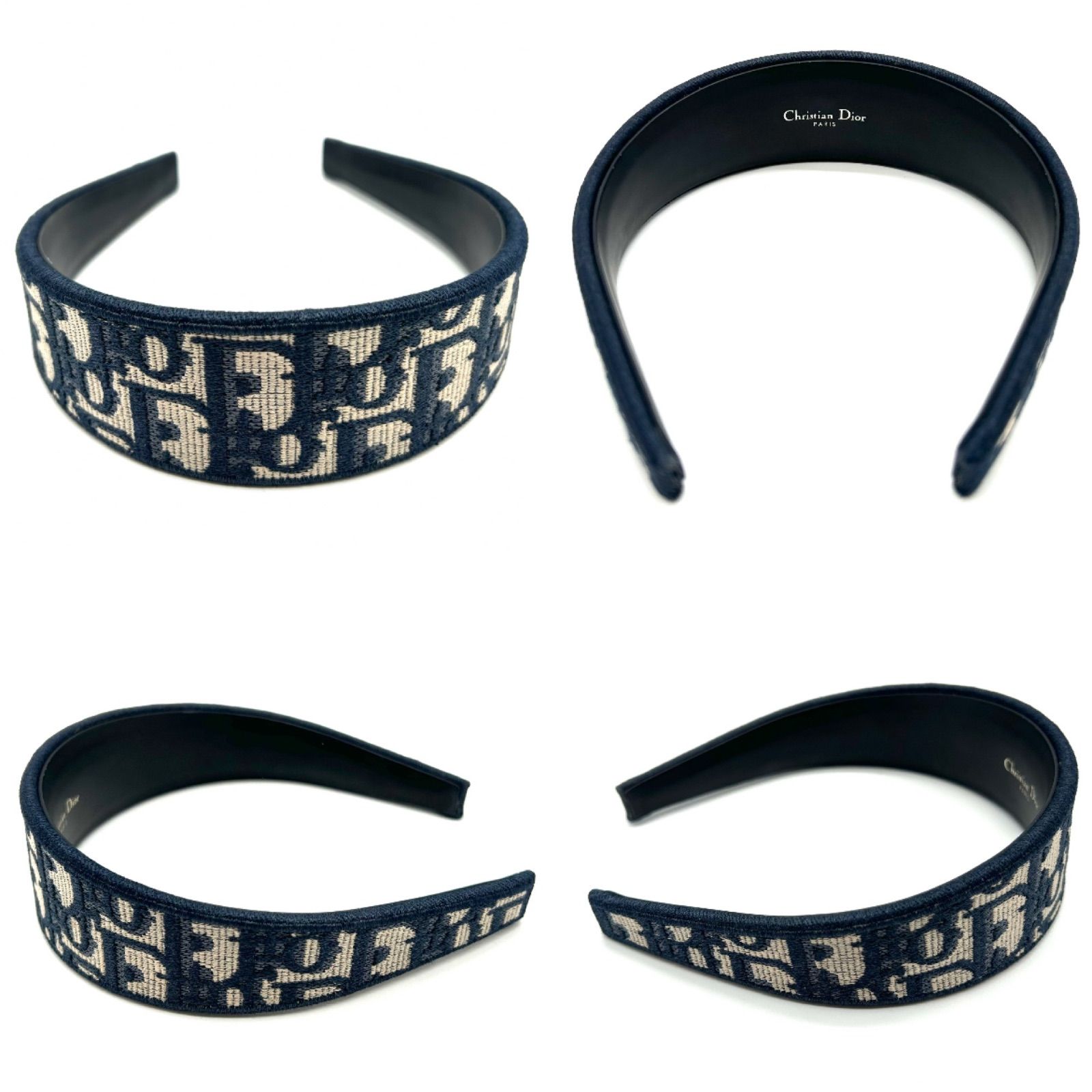 Christian Dior クリスチャン ディオール カチューシャ オブリーク