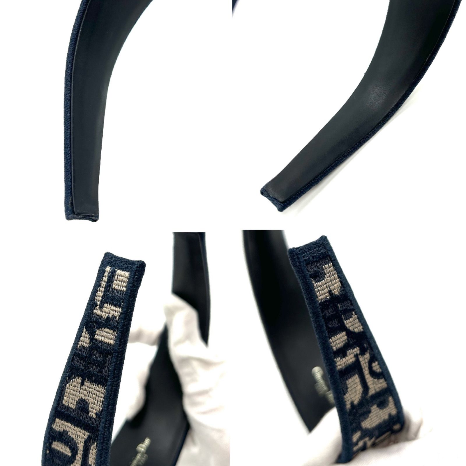 Christian Dior クリスチャン ディオール カチューシャ オブリーク