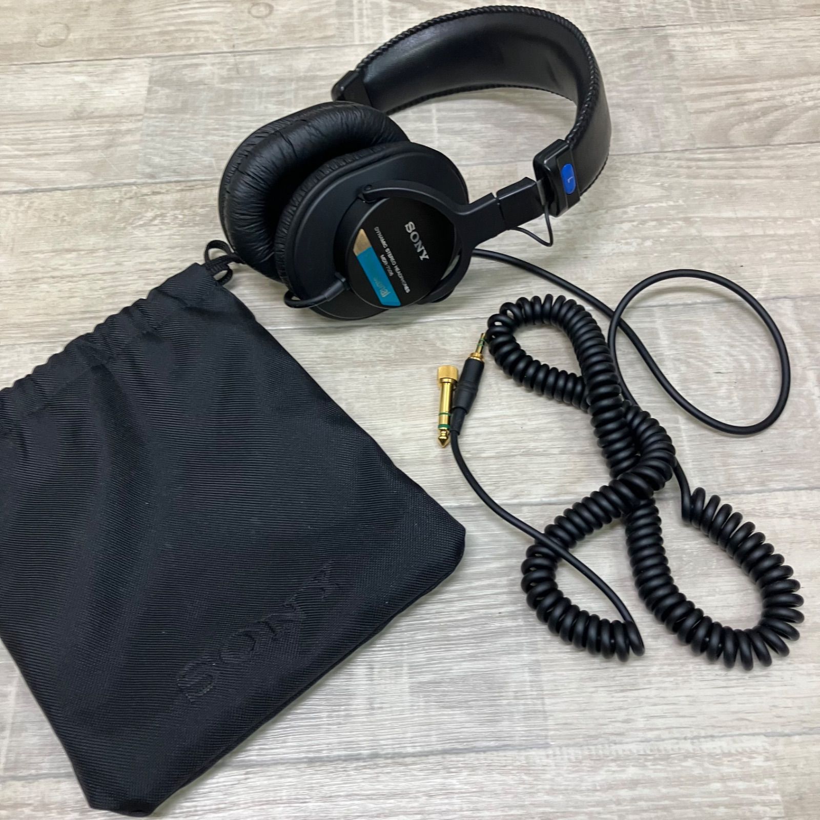 良品 SONY MDR-7506 ダイナミックステレオヘッドフォン【47697904