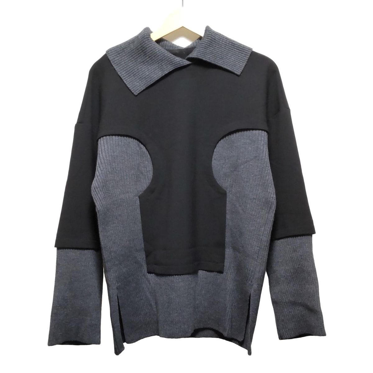 ENFÖLD エンフォルド タートルネック ニット セーター 38 ENFOLD(エンフォルド) 長袖セーター サイズ38 M レディース - 黒