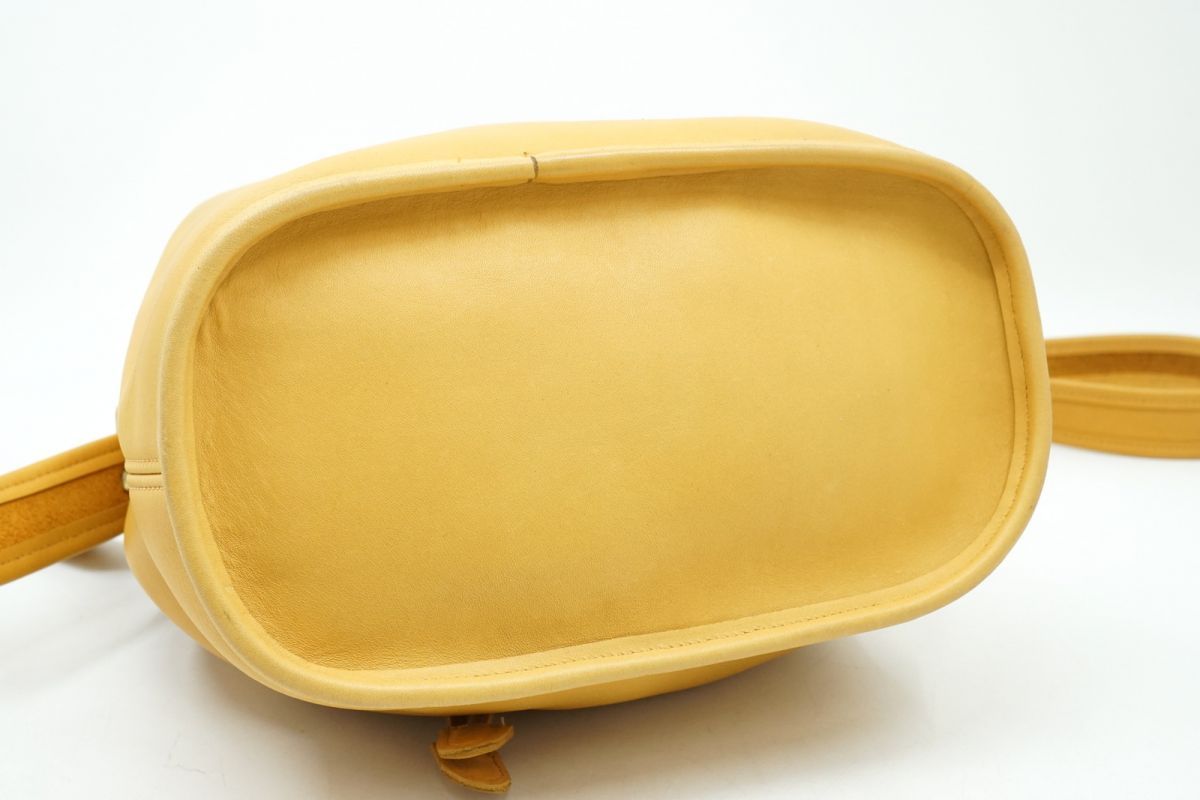 オールド コーチ ヴィンテージ ショルダーバッグ 9952 巾着 USA製 ロゴ