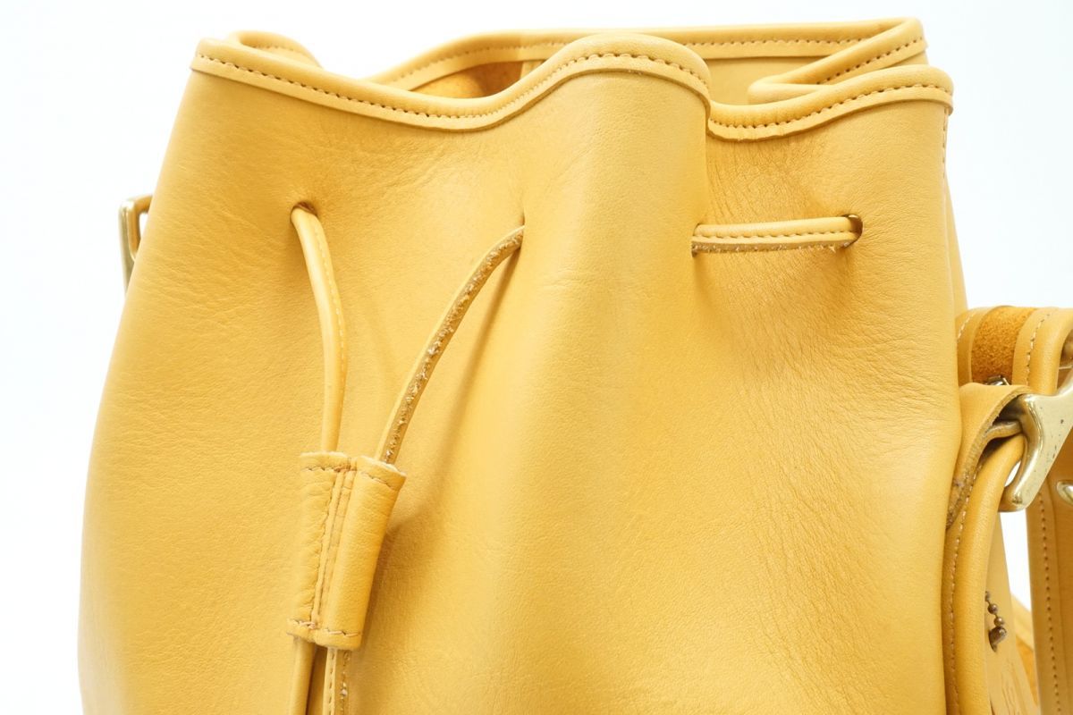 オールド コーチ ヴィンテージ ショルダーバッグ 9952 巾着 USA製 ロゴ