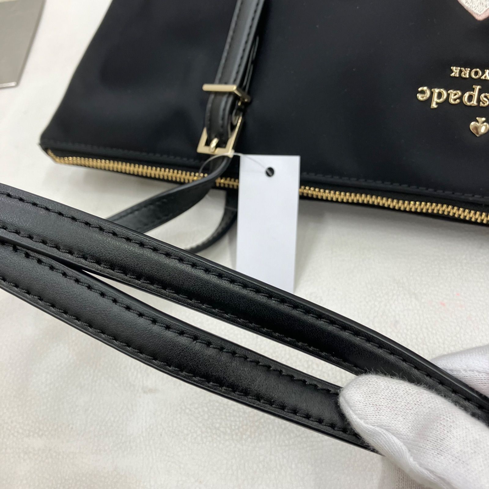 7930 kate spade ケイトスペード WATSON LANE EMBROIDERED トート 