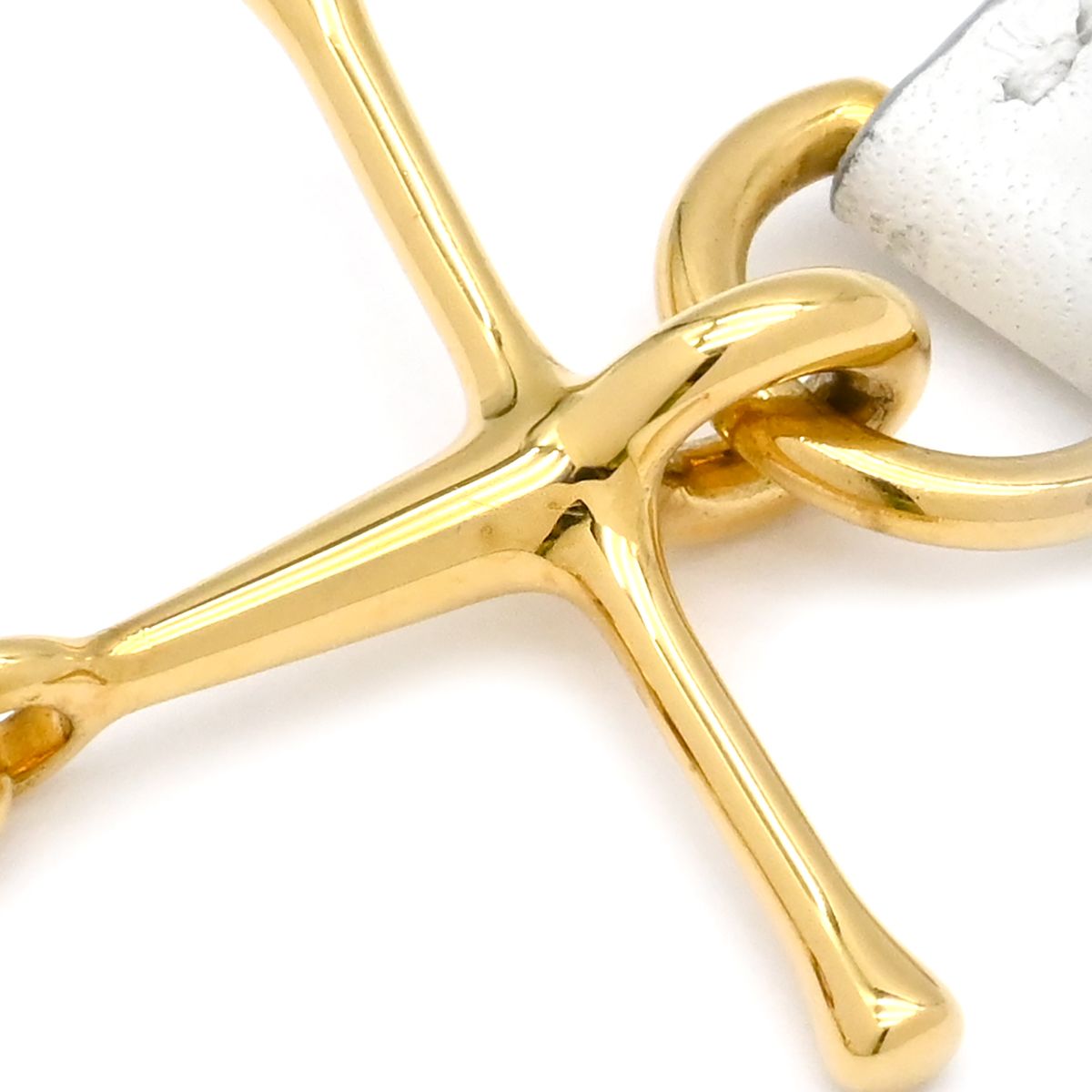 エルメス HERMES ブレスレット モール ヴォースイフト メタル ホワイト