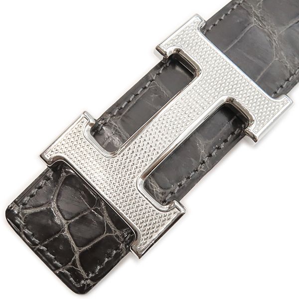 エルメス HERMES ベルト コンスタンスH ポロサス グラファイト #110