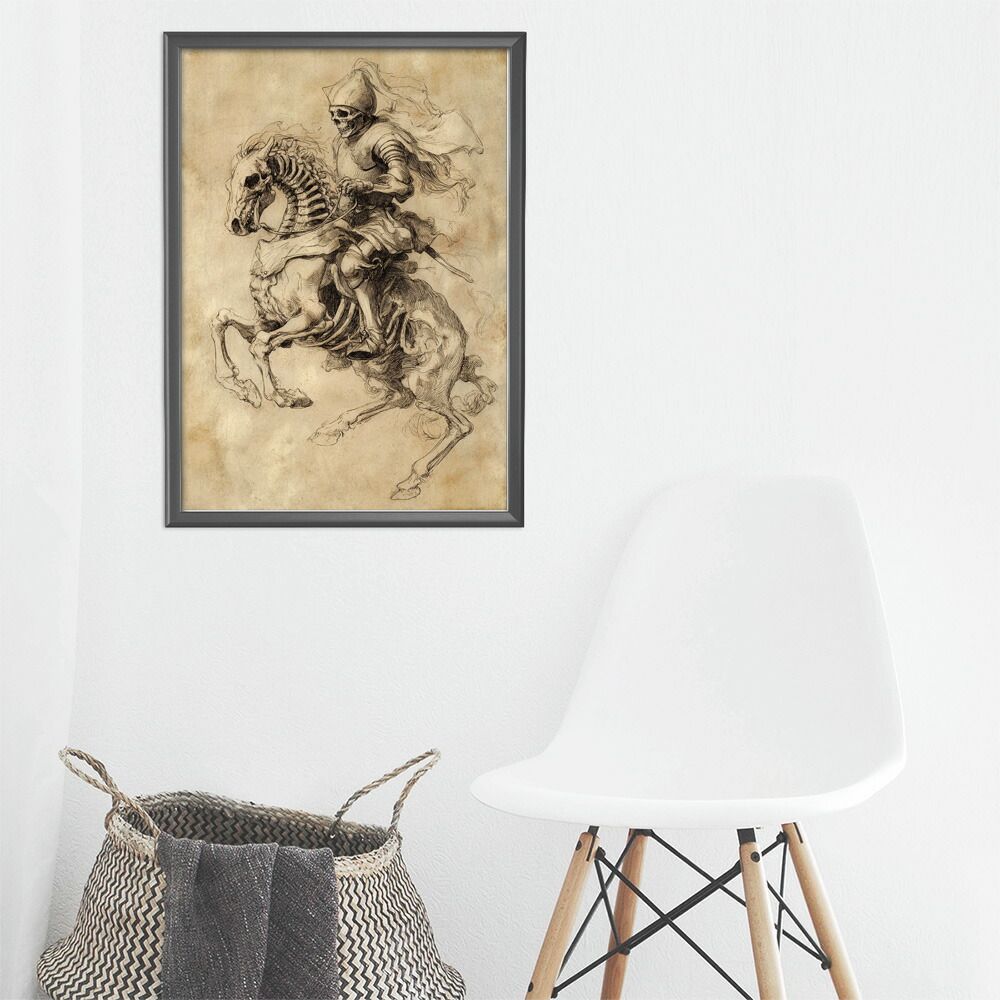 A1サイズ（約59x84cm）】【lm-poster-7757】【フレーム付き】馬 ホース