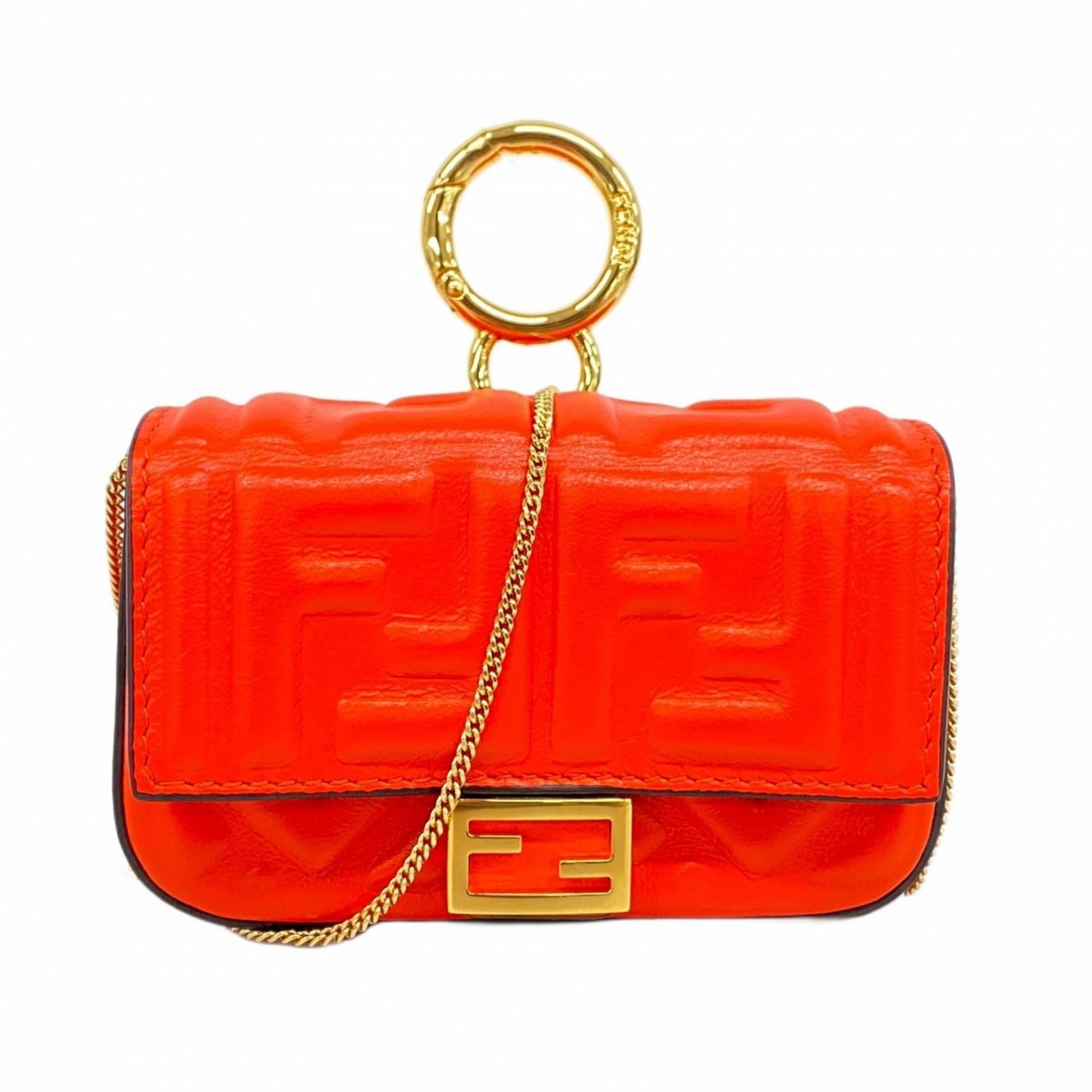 フェンディ(Fendi) フェンディ バッグ・ポーチ ナノバゲット レザー