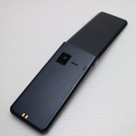 美品 arrows ケータイ ベーシック F-41C ネイビー スマホ 白ロム 土日
