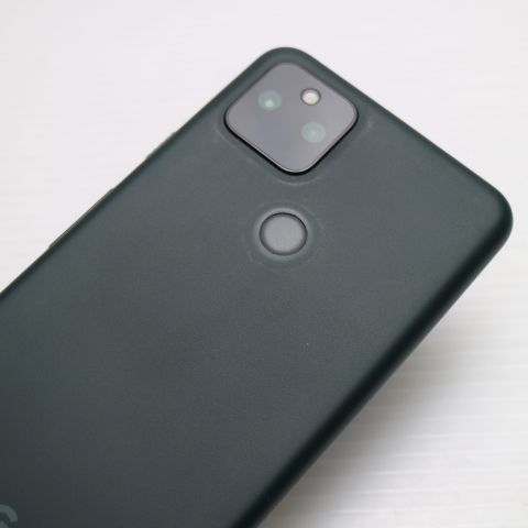 超美品 SIMフリー Google Pixel 5a (5G) 128GB ストーミーブラック