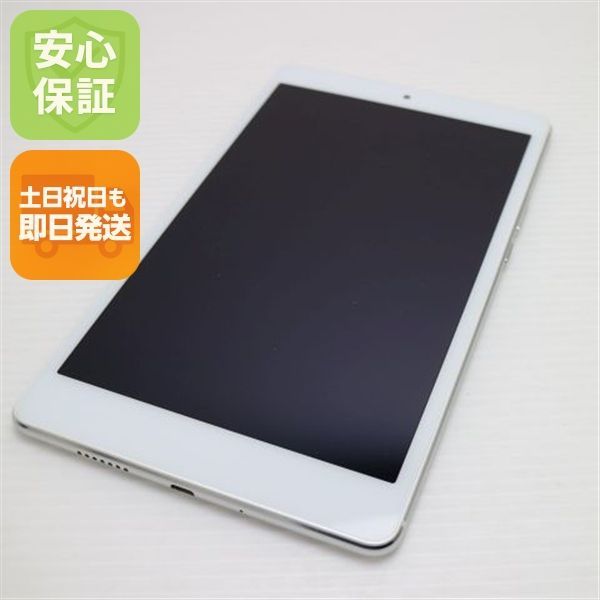 超美品 701HW MediaPad M3 Lite s ホワイト スマホ 本体 白ロム 土日祝