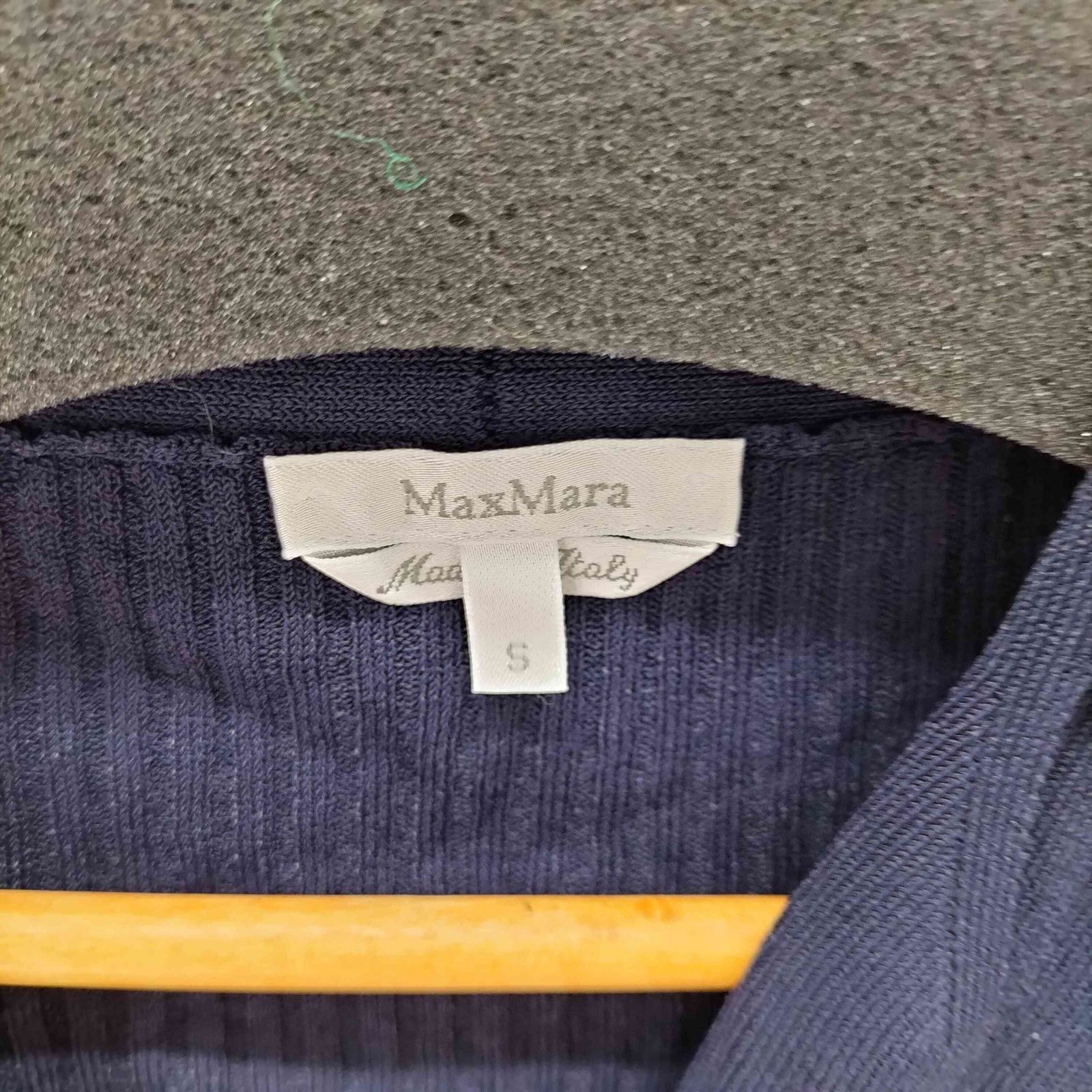 マックスマーラ MAX MARA MADE IN ITALY 白タグ レーヨン混 半袖