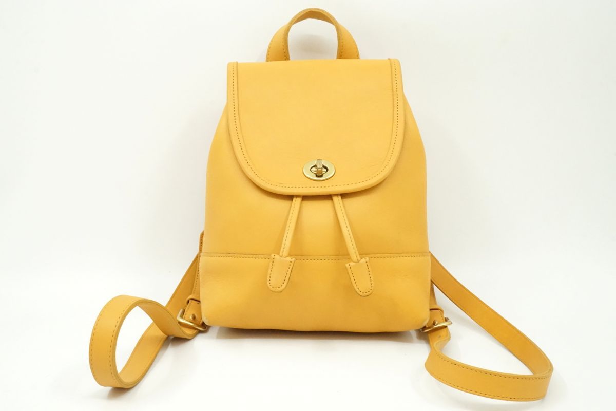 OLD COACH オールドコーチ　リュック　バックパック　9960 COACH コーチ オールドコーチ リュック 9960 USA製 レザー