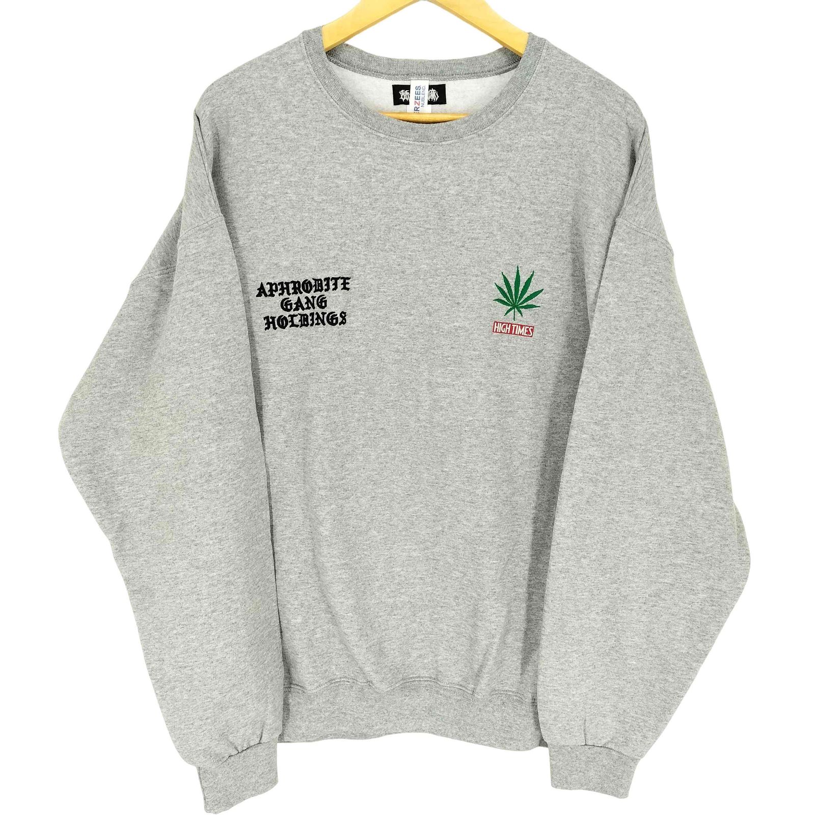 WACKO MARIA(ワコマリア) 舐達磨 HIGH TIMES CREW NECK SWEAT SHIRT メンズ JPN：XL 【中古】【ブランド古着バズストア】 ワコマリア WACKO MARIA 舐達磨 HIGH TIMES CREW NECK SWEAT SHIRT