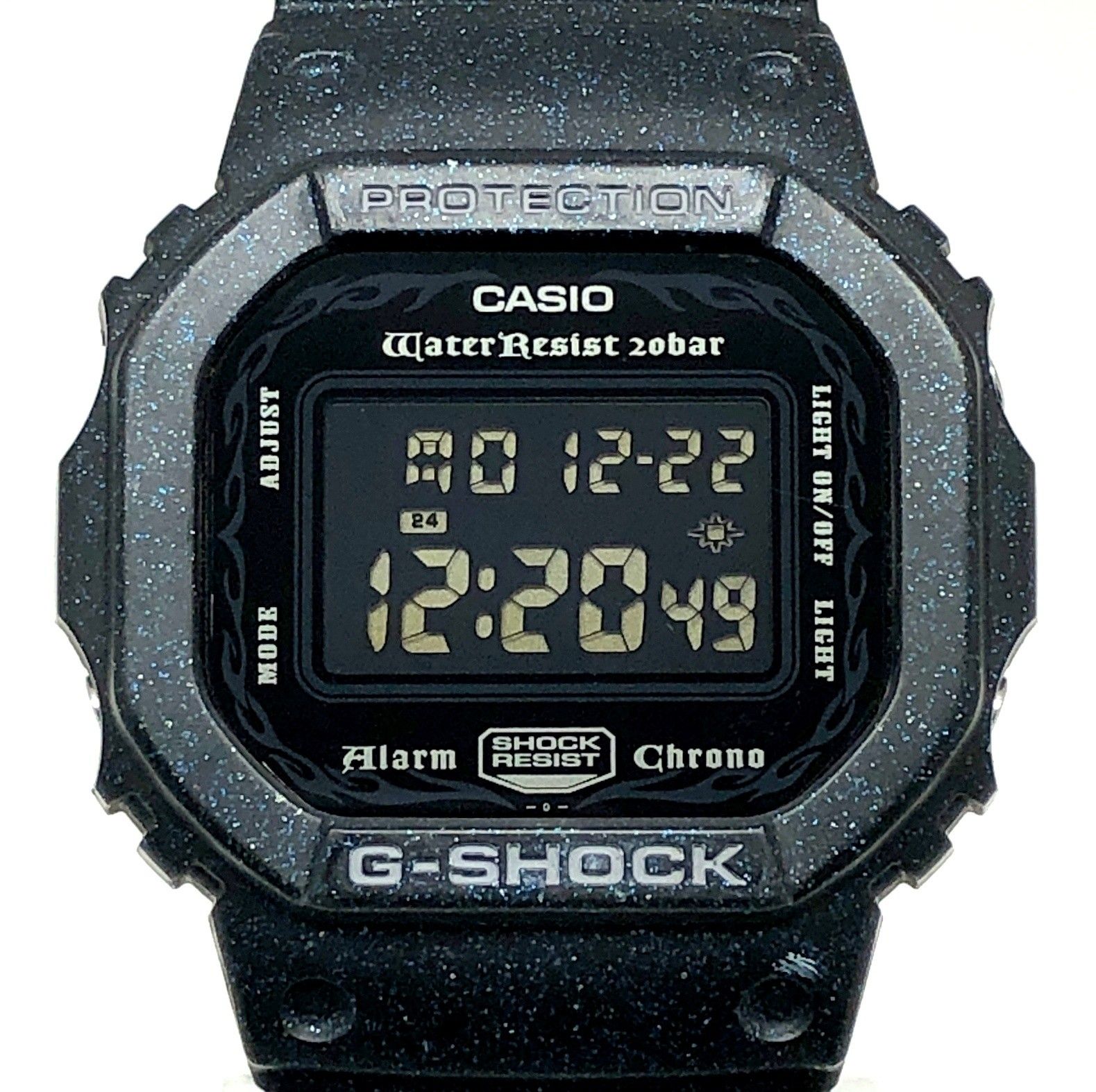 G-SHOCK ジーショック DW-5600GM-1 llix-G メタリックスG ファイアパターン マット塗装 反転液晶 2007年1月発売 G-SHOCK ジーショック DW-5600GM-1 Metallix-G メタリックスG ファイア