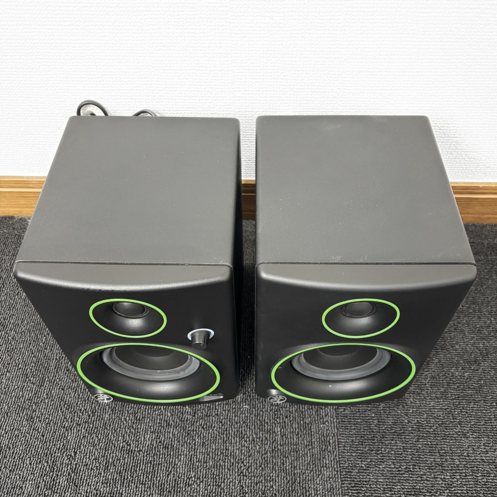 MACKIE CR4 モニタースピーカー　中古品 MACKIE CR4 モニタースピーカー 動作確認済み - メルカリ