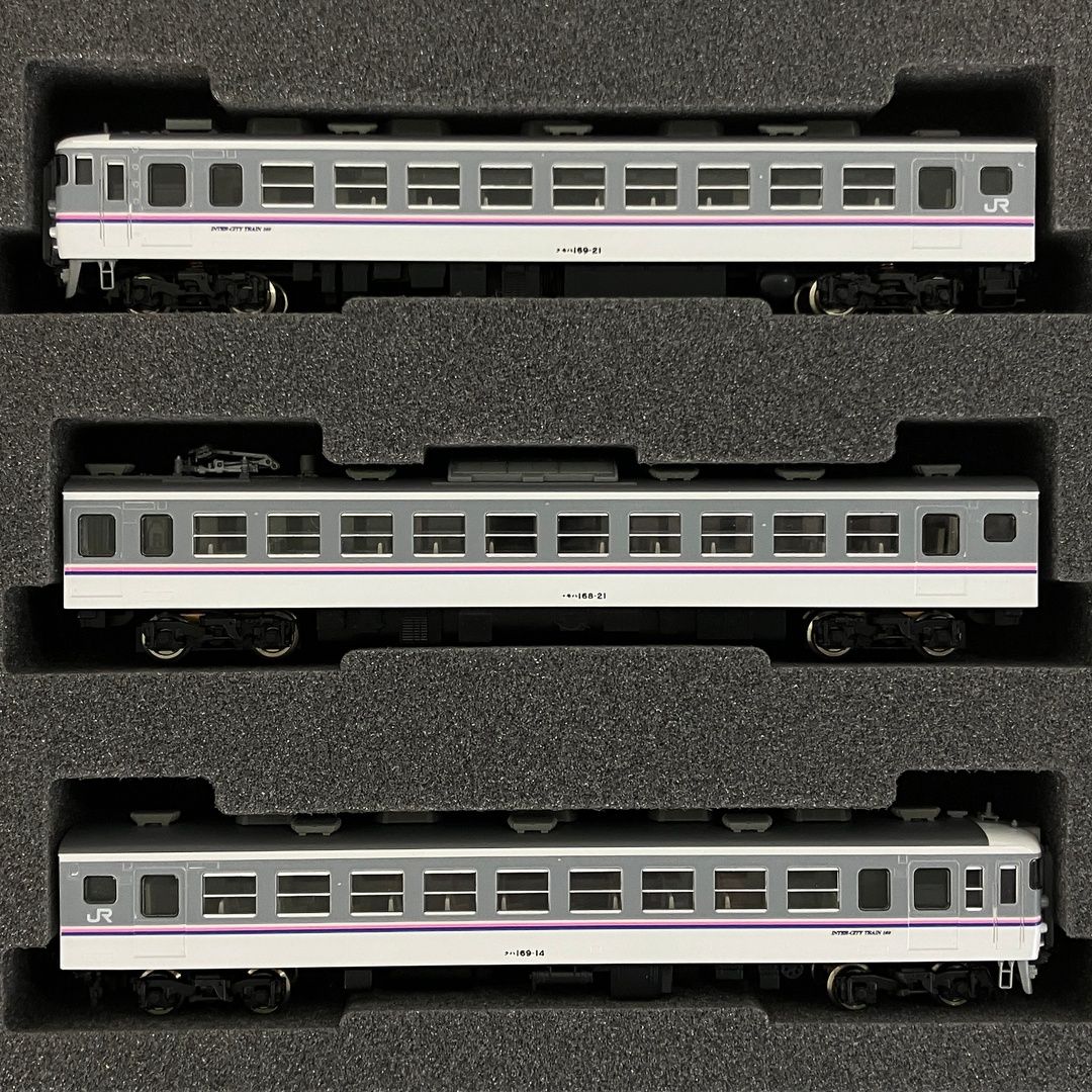 TOMIX 92219 92220 JR 169系 急行電車 三鷹色 基本増結 6両セット 鉄道