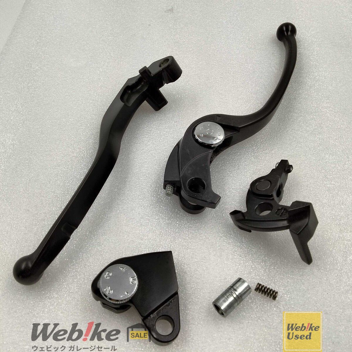 カワサキ純正中古パーツ ZX-6R レバー 左右セット 13236-0103