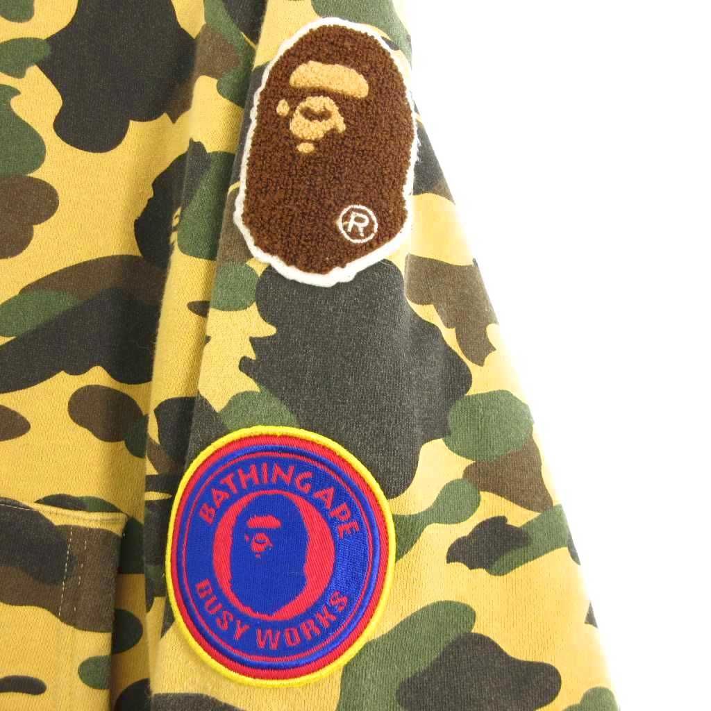 アベイシングエイプ A BATHING APE スウェット パーカー フルジップ