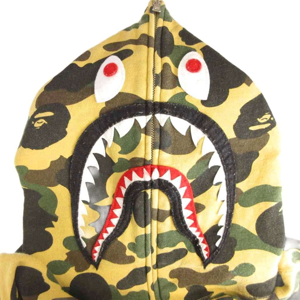 アベイシングエイプ A BATHING APE スウェット パーカー フルジップ