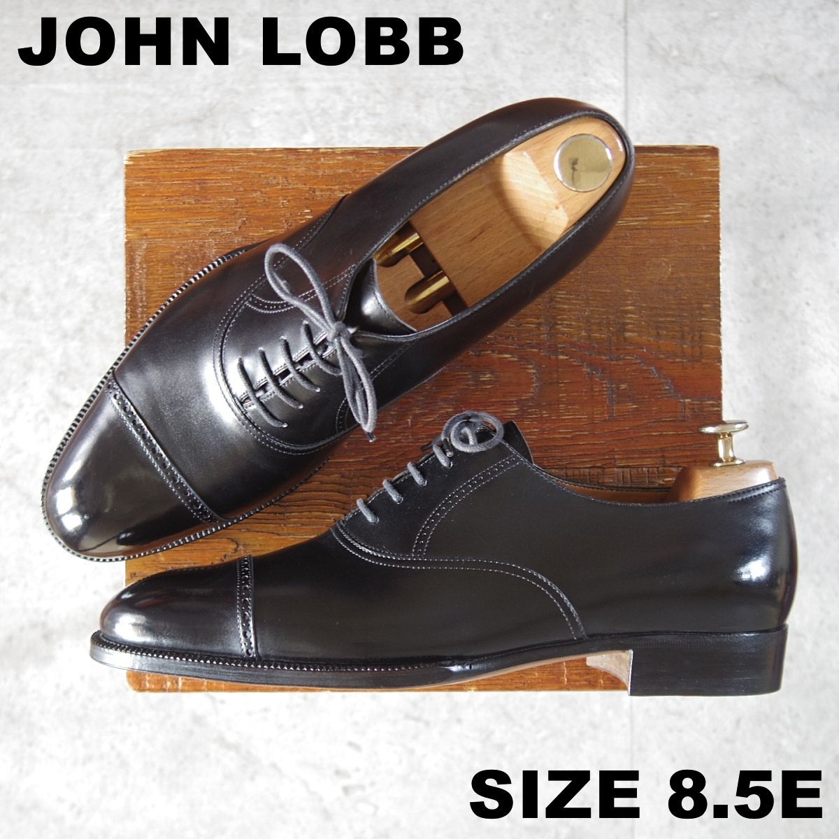未使用☆ジョンロブ 8.5E【極希少デッドストック品☆ボノーラ製の