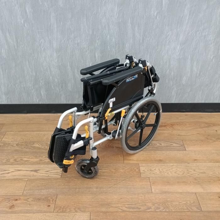 松永製作所 車いす 車椅子 オレンジ ネクストコアマルチ解除 40幅 F-1