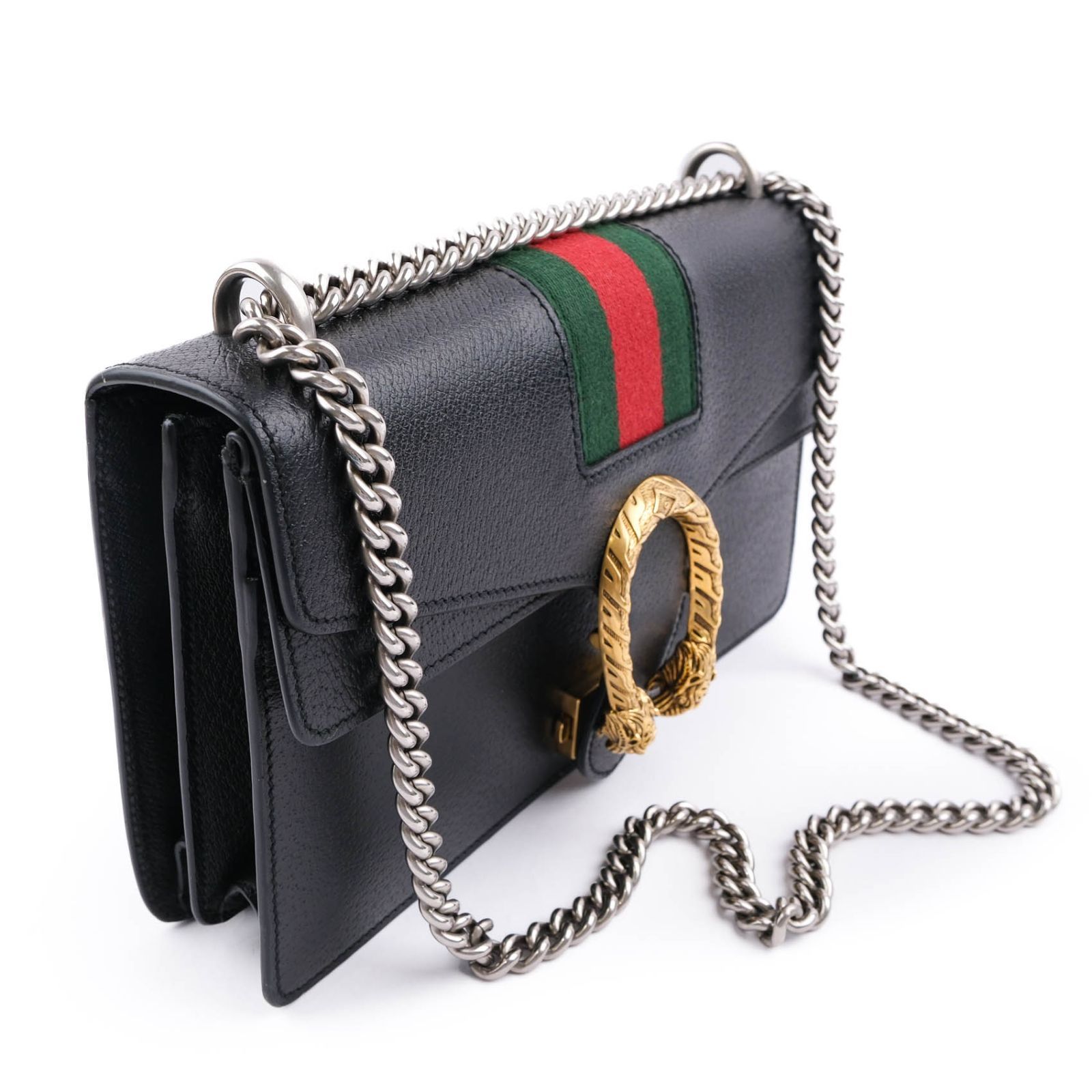 美品】【中古】GUCCI グッチ ディオニュソス レザー チェーン