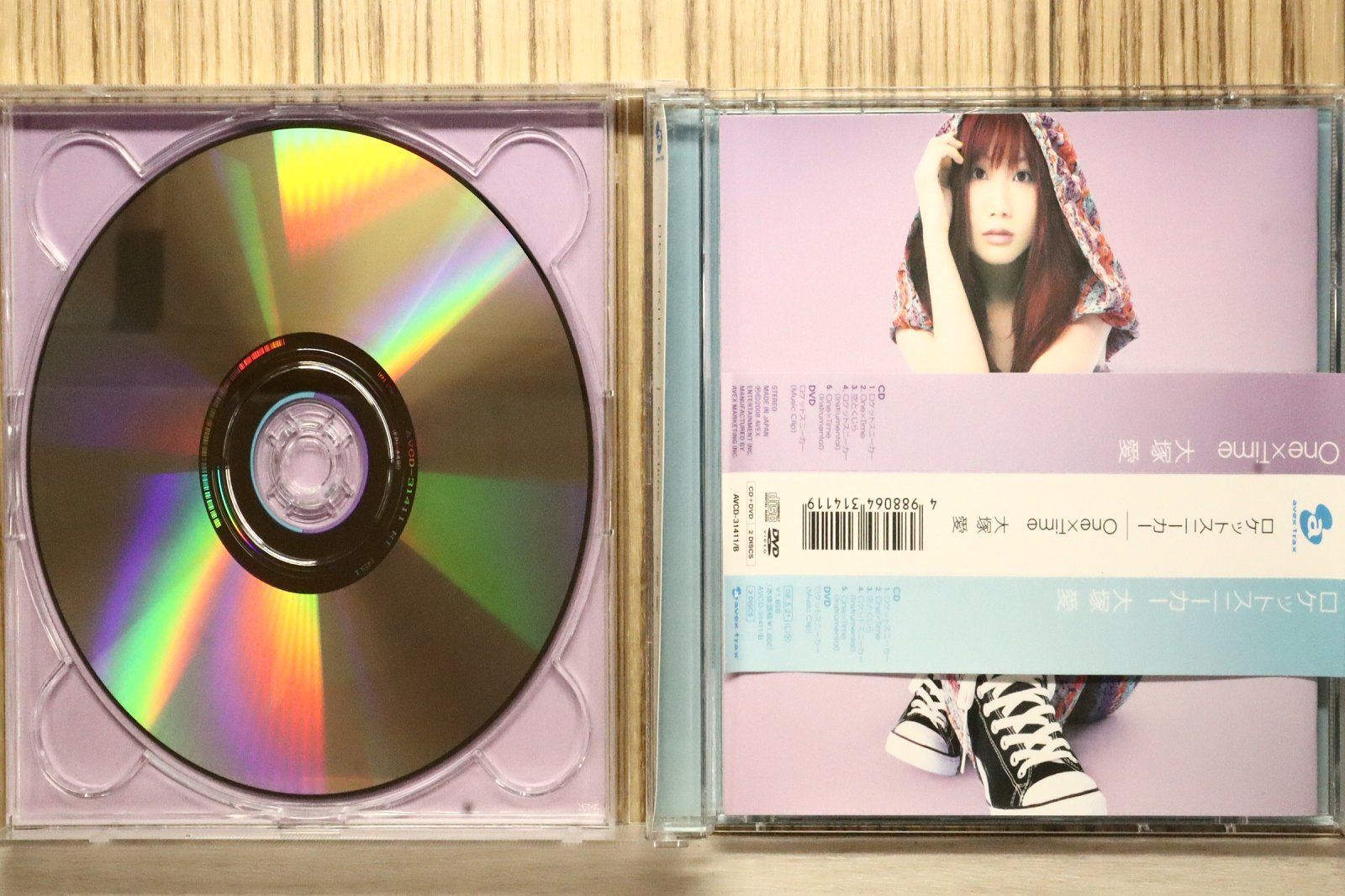 大塚愛 CD 国内盤CD☆大塚愛/Ai Otsuka□ ロケットスニーカー/One×Time(DVD付