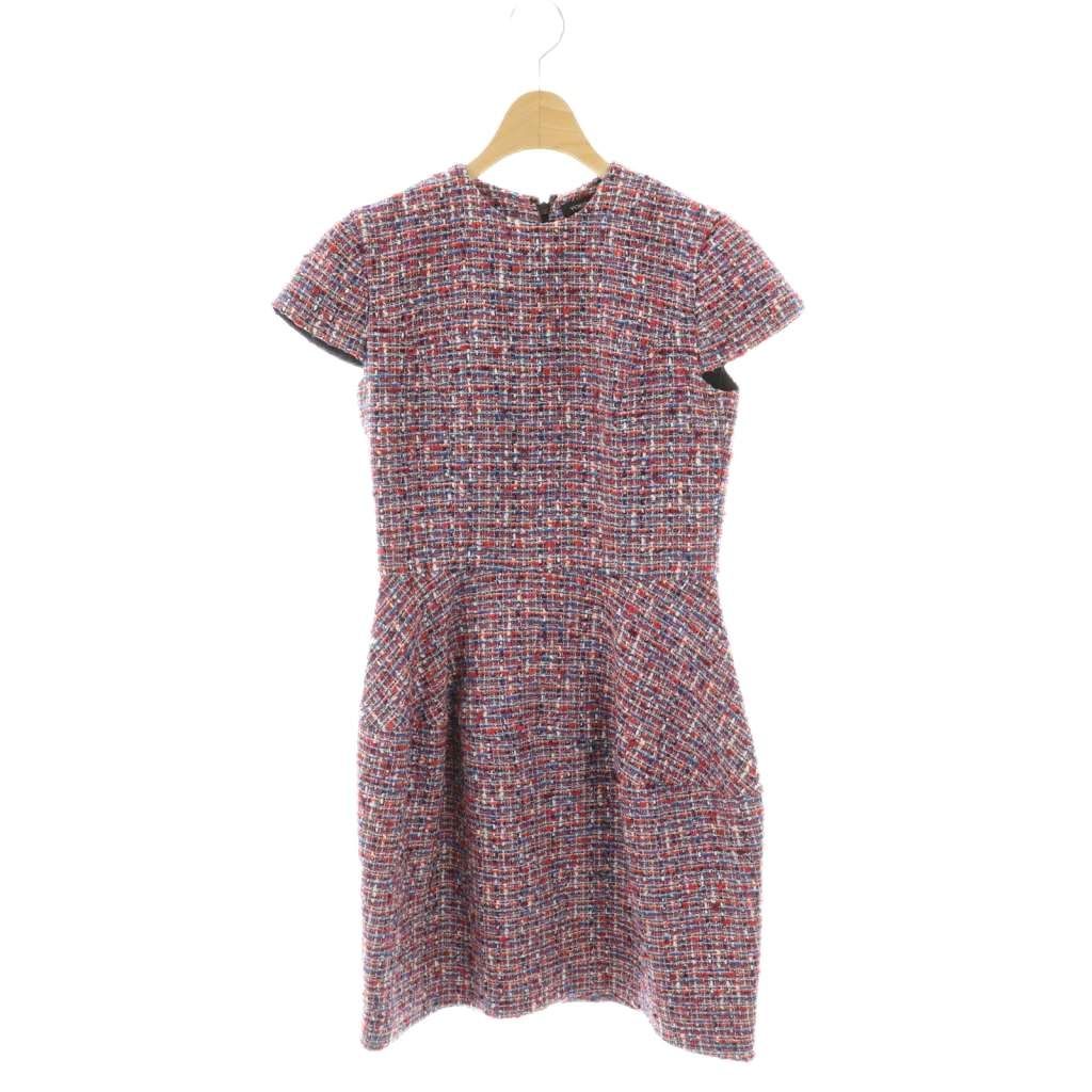 【YOKOCHAN】ヨーコチャン ミックスツイード バルーン ワンピース M YOKOCHAN】ヨーコチャン ミックスツイード バルーン ワンピース M