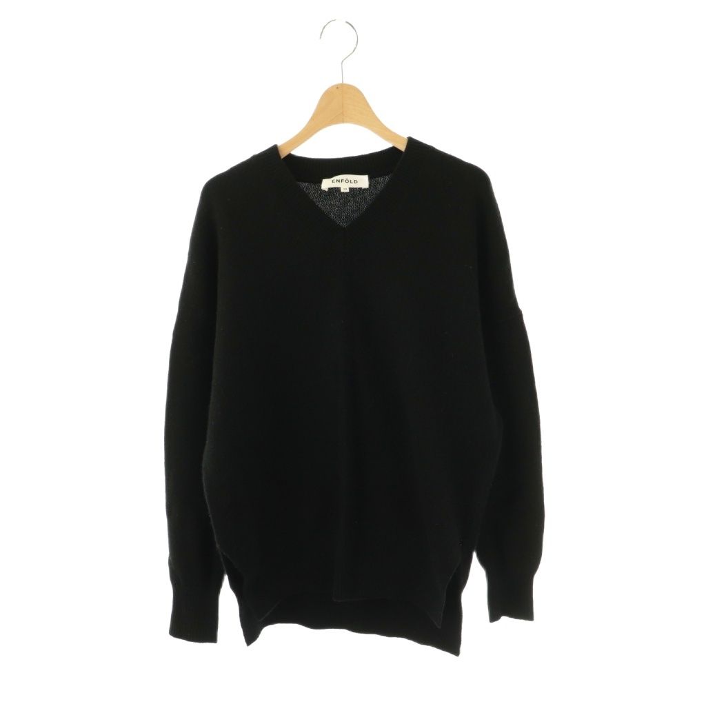 美品/エンフォルド　ウールニット　セーター　サイドスリット　ブラック　38 楽天市場】エンフォルド ニット（ニット・セーター｜トップス