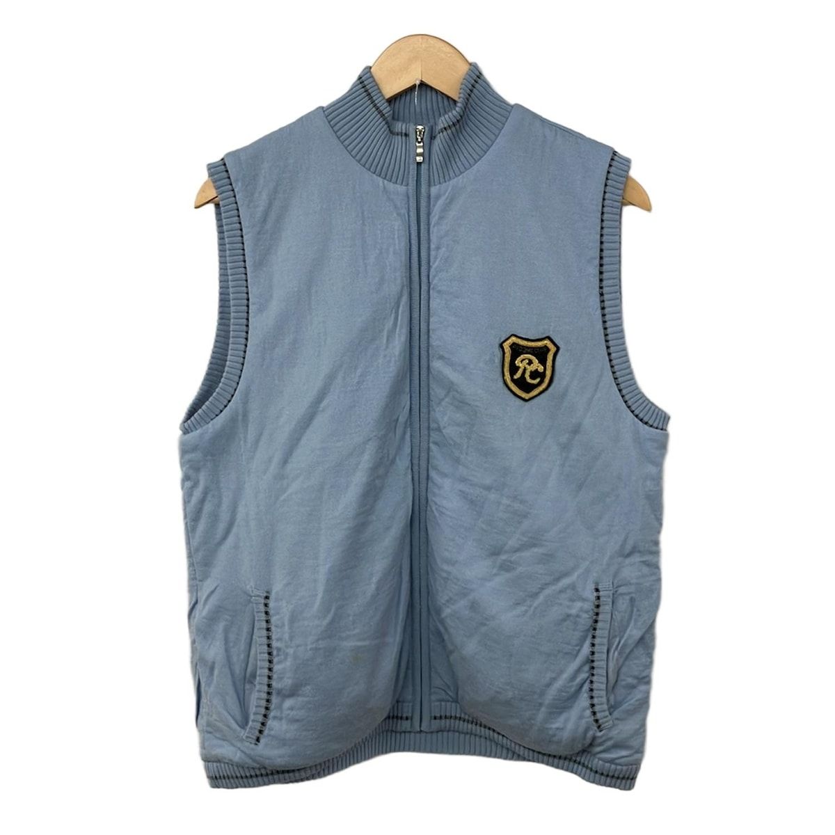 Picone ベスト PICONE(ピッコーネ) ベスト サイズ3 L レディース - ライトブルー×黒