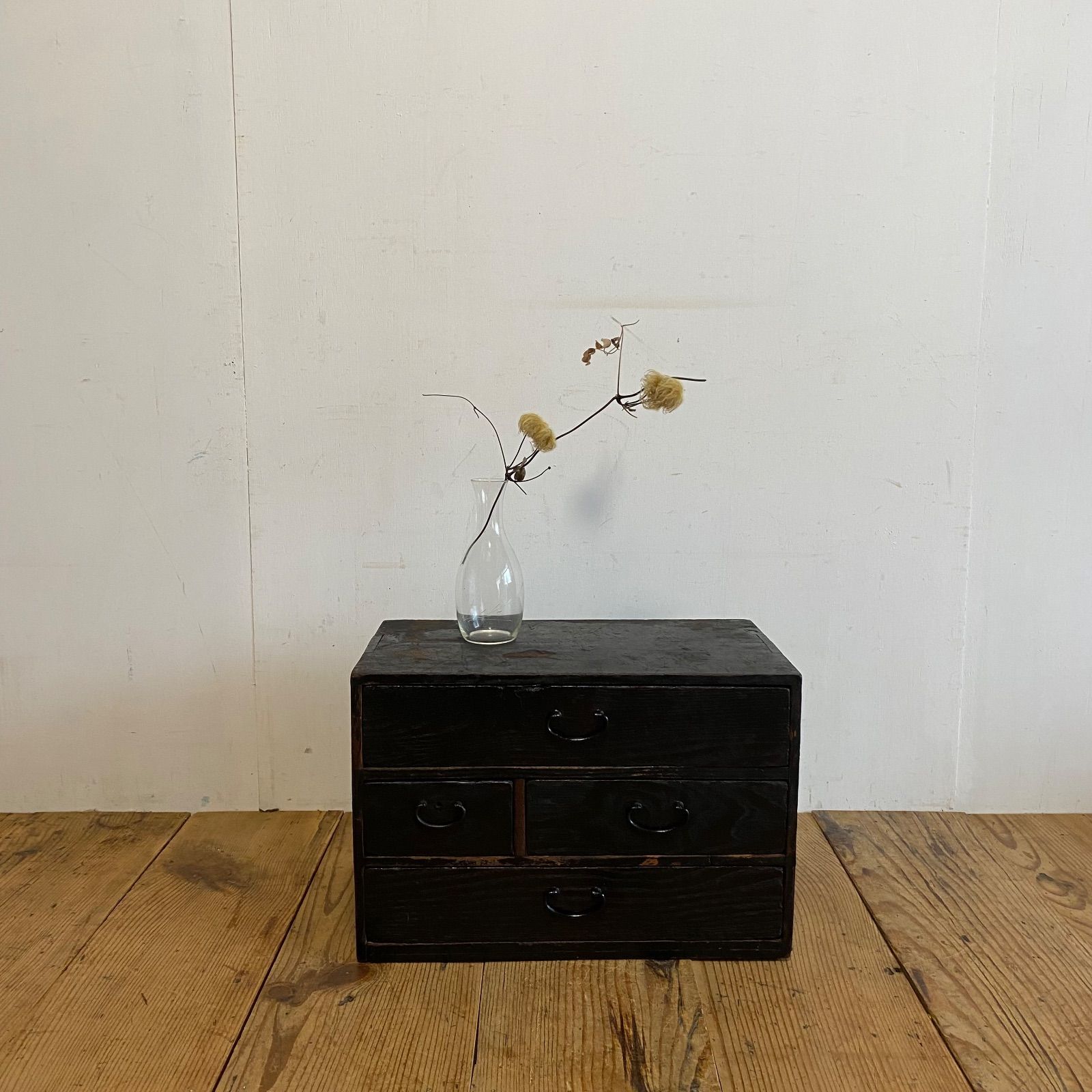 アンティーク 古家具 古道具 小引き出し 引出し収納 時代箪笥 収納箱