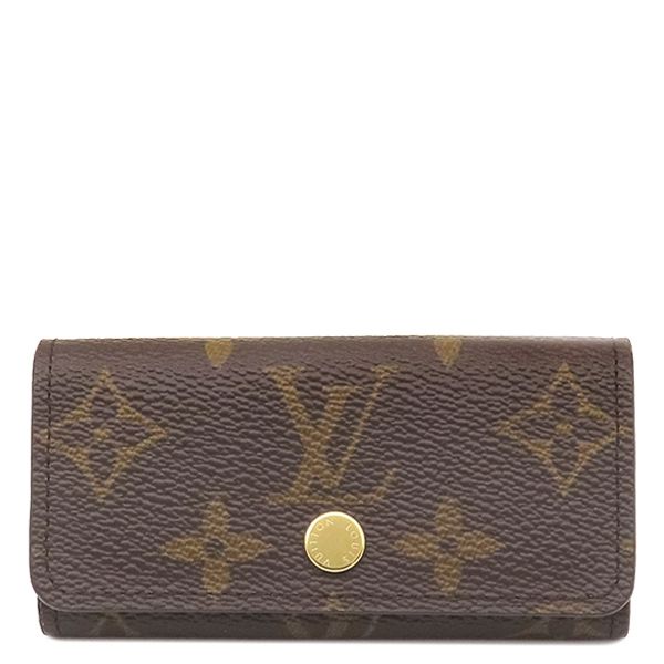 ルイヴィトン LOUIS VUITTON キーケース ミュルティクレ 4 モノグラム