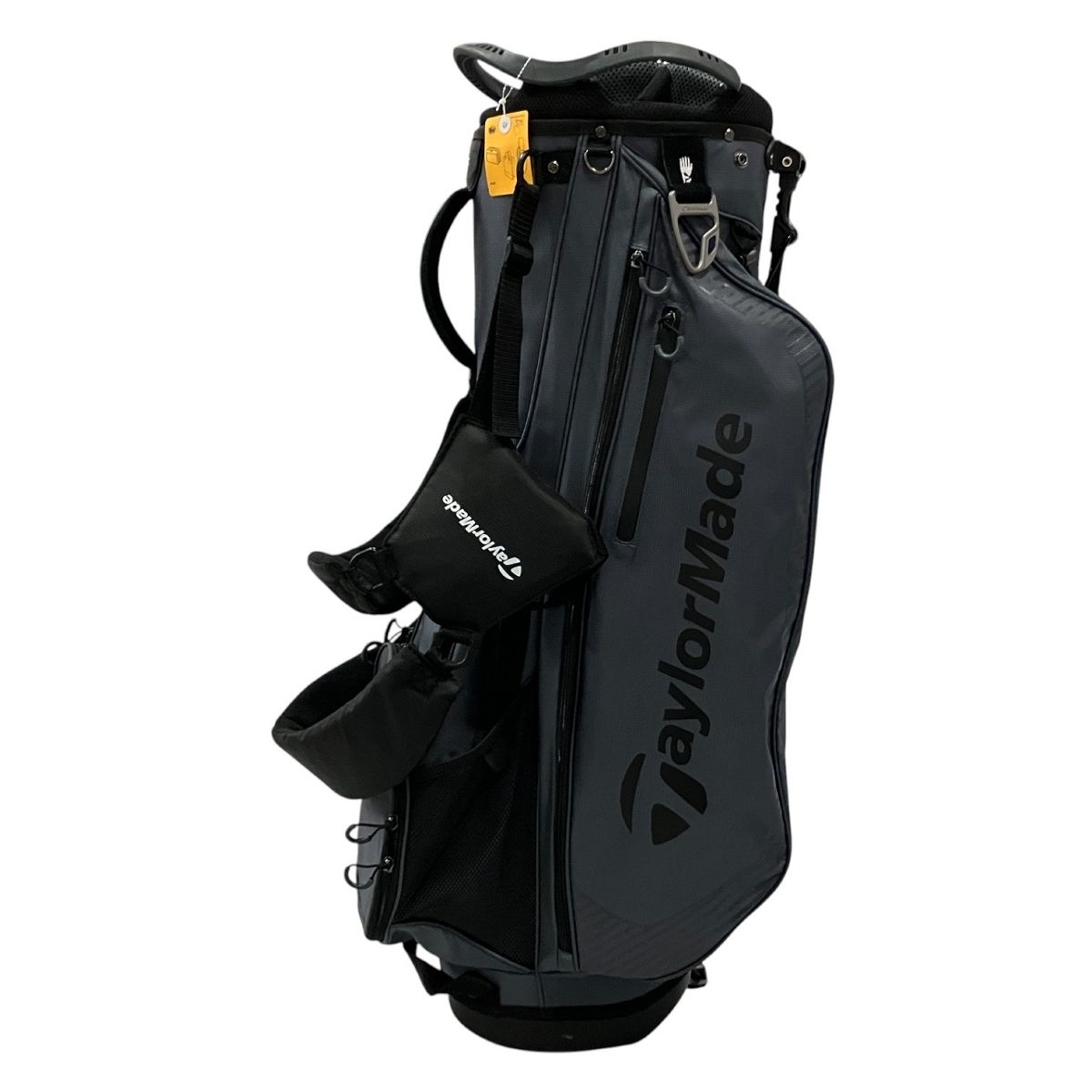 【中古】テーラーメイド キャディバック★ゴルフバック★スタンド式 TaylorMade スタンドゴルフバッグ ネイビー/レッド TaylorMade