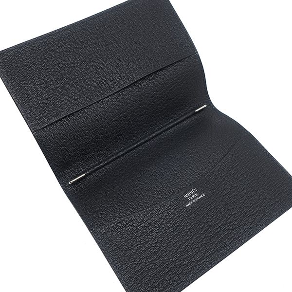 エルメス HERMES 手帳カバー アジェンダ GM シェーブル ブラック