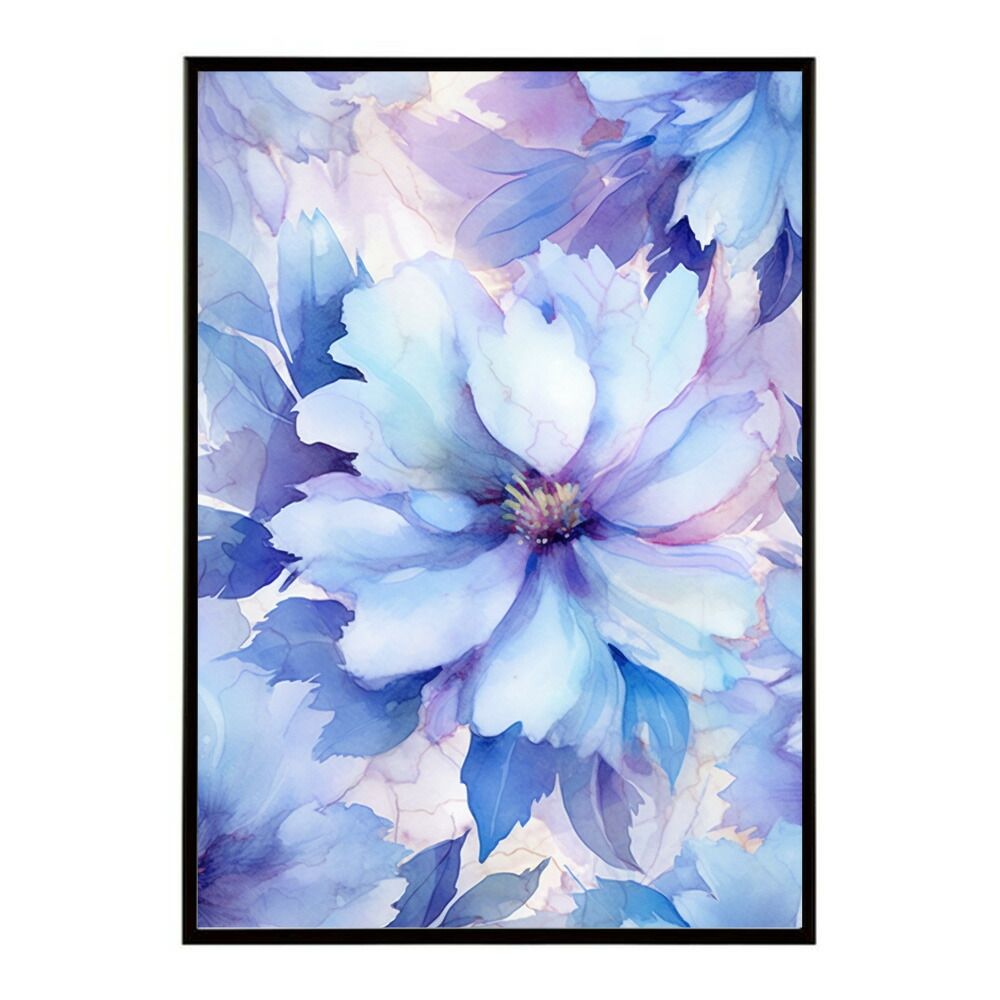A0サイズ（約84x119cm）】【lm-poster-624】【フレーム付き】花柄