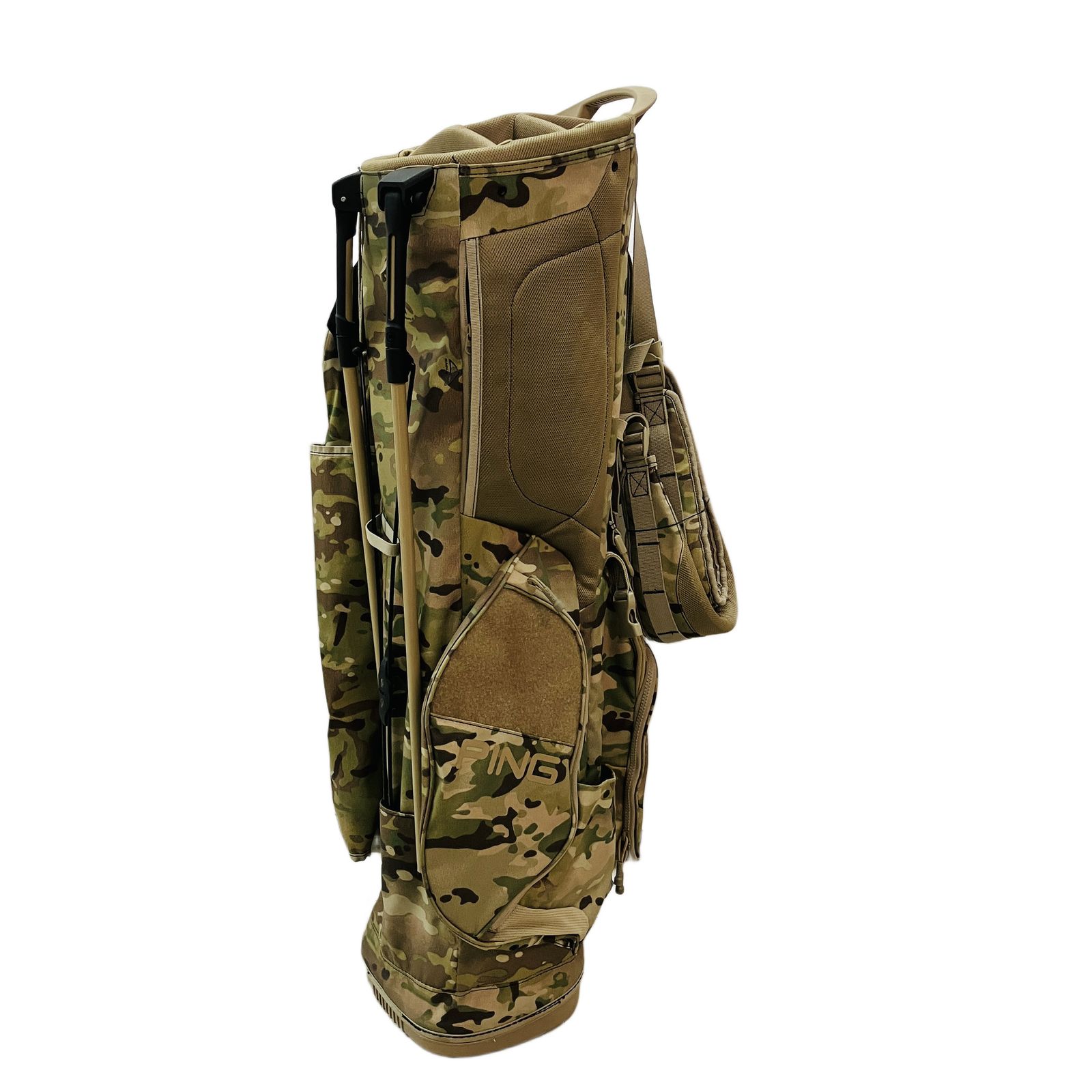 PING HOOFER キャディバッグ スタンド カモフラージュ ゴルフバッグ