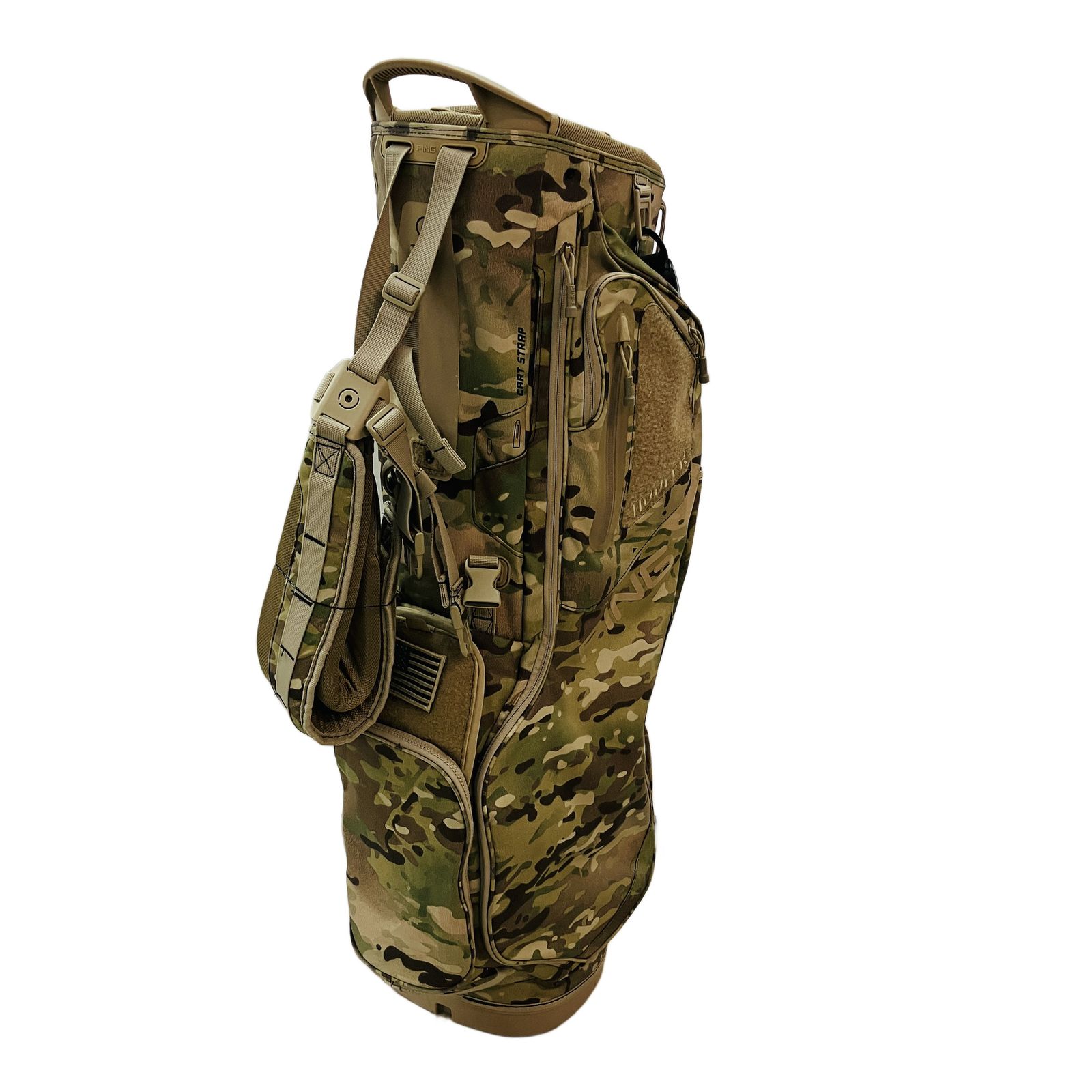 PING HOOFER キャディバッグ スタンド カモフラージュ ゴルフバッグ