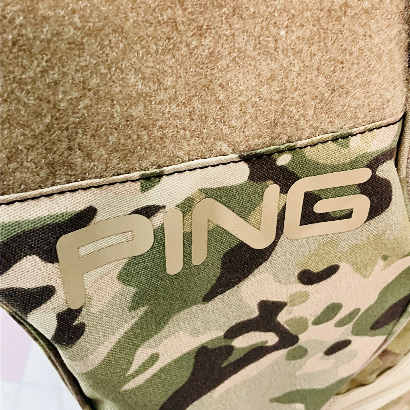 PING 迷彩キャディバッグHOOFER 未使用 S品】【超希少品♪】 PING ピン HOOFER フーファー Multicam